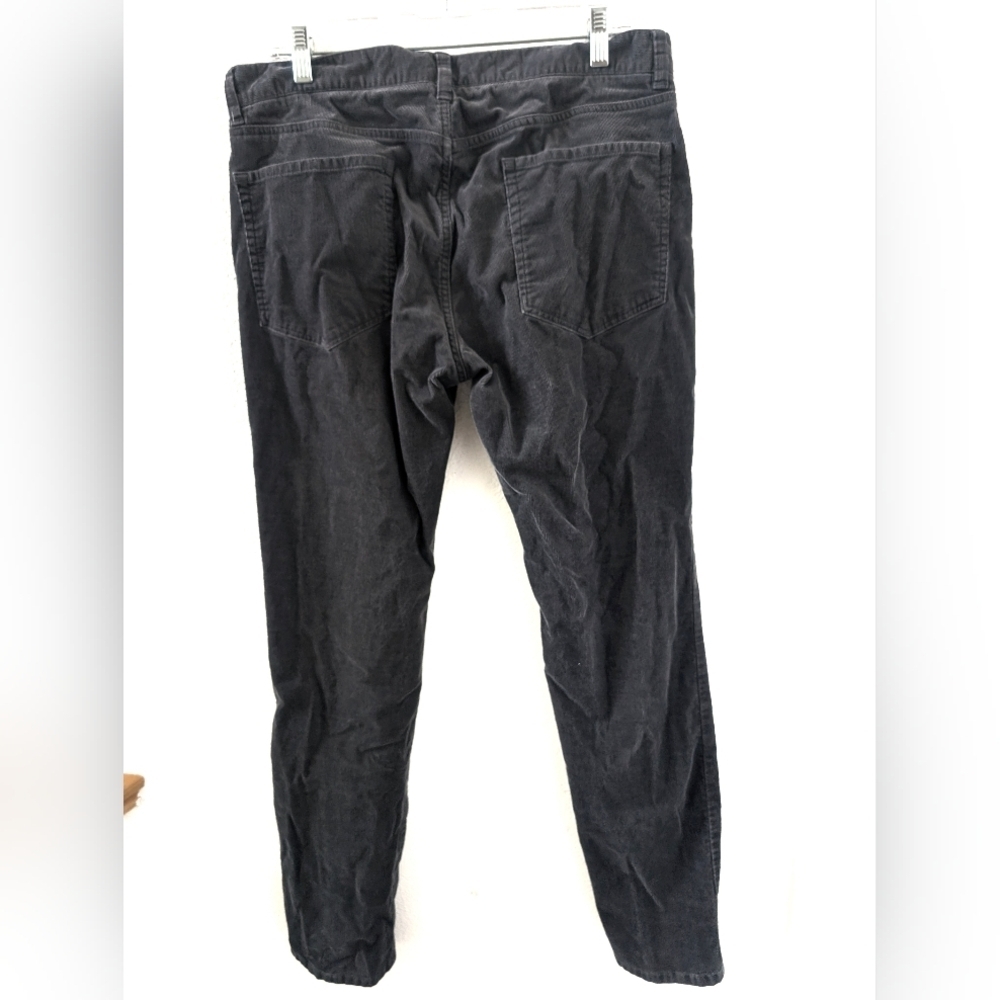 Vince Corduroy Pants 34 Gray Straight Leg M2797-2299 - Picture 2 of 6